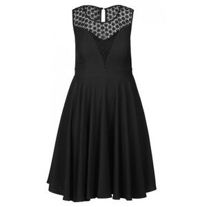 City chic sexy spot dress